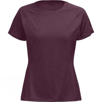 Playeras Fjallraven Abisko Vent Mujer Gris Oscuro - Chile NRP042753